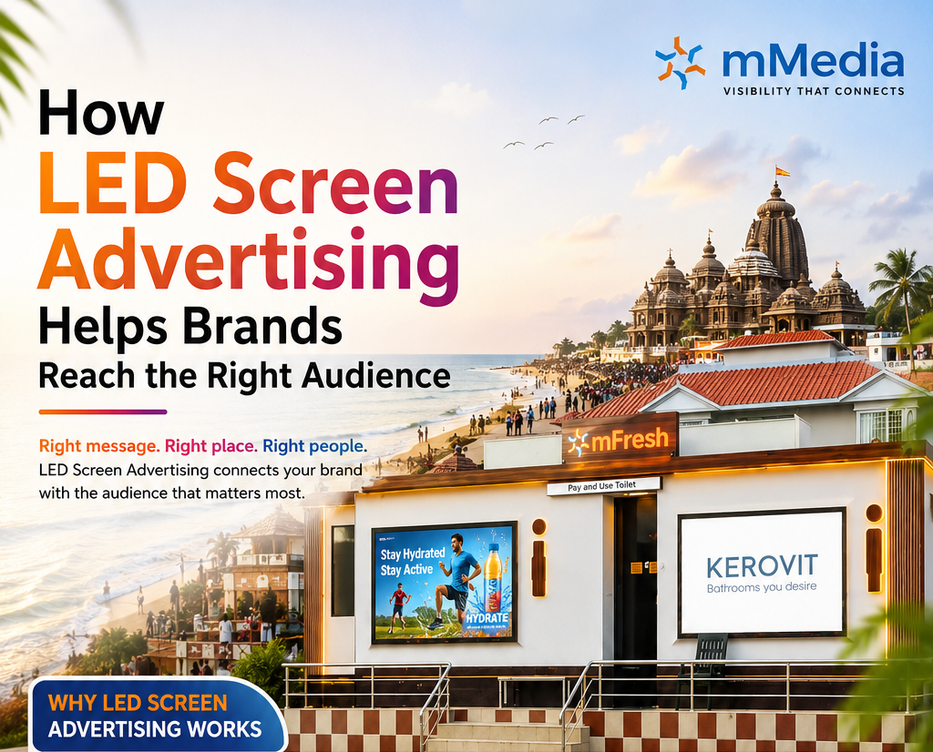 How LED Screen Advertising Helps Brands Reach the Right Audience